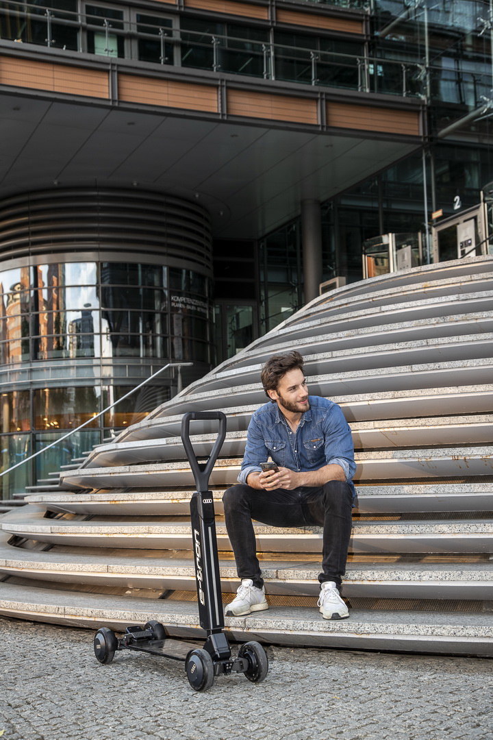 Audi’s Entering Uncharted Waters With E-Tron Scooter Concept