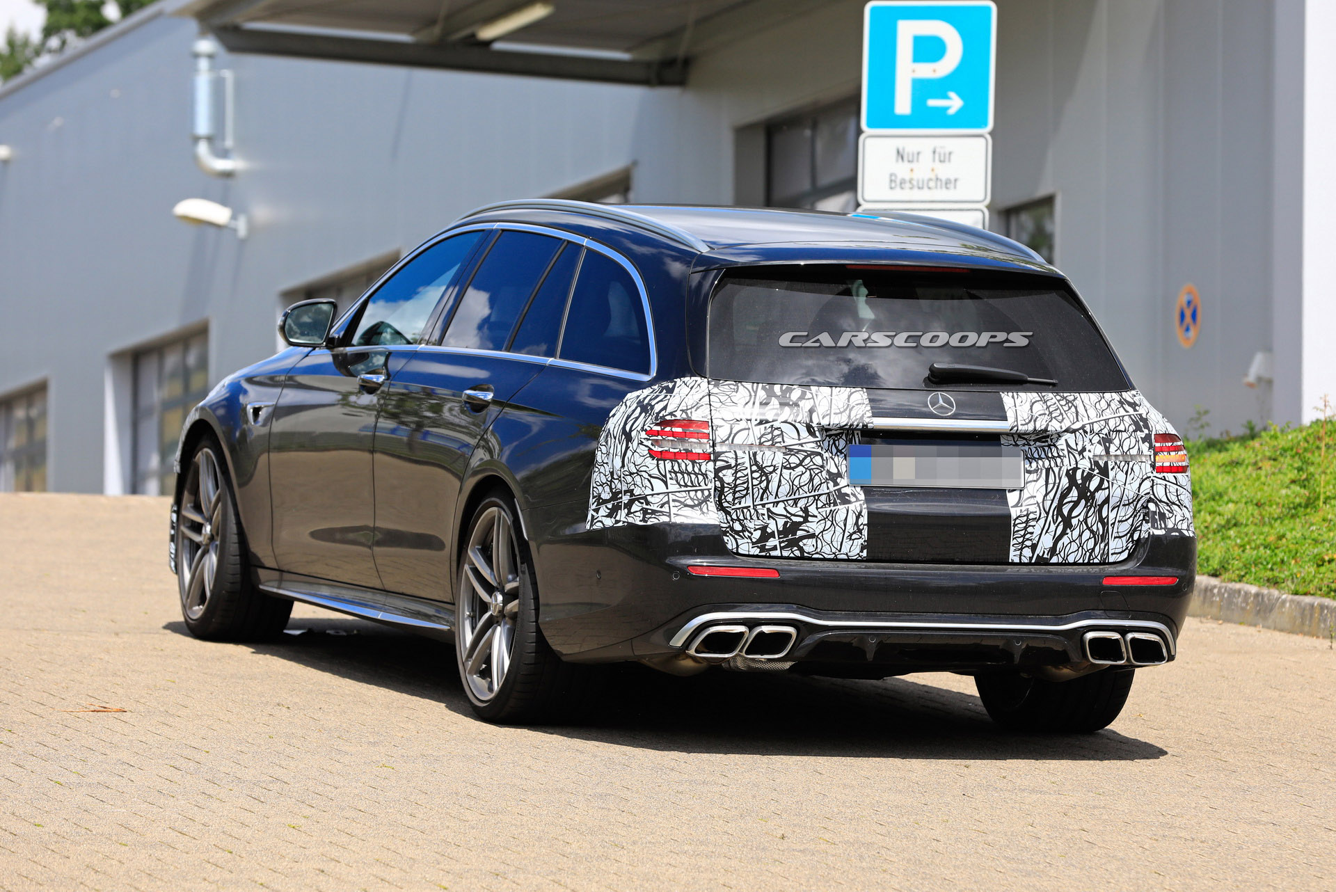 2020 Mercedes-AMG E63 Estate Straps On Production Front End In Time For Track Tests
