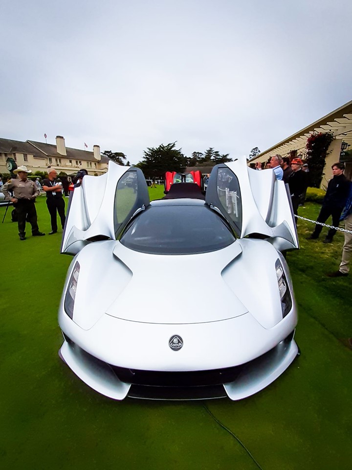 Lotus Evija Sets Hearts Racing During Pebble Beach Debut
