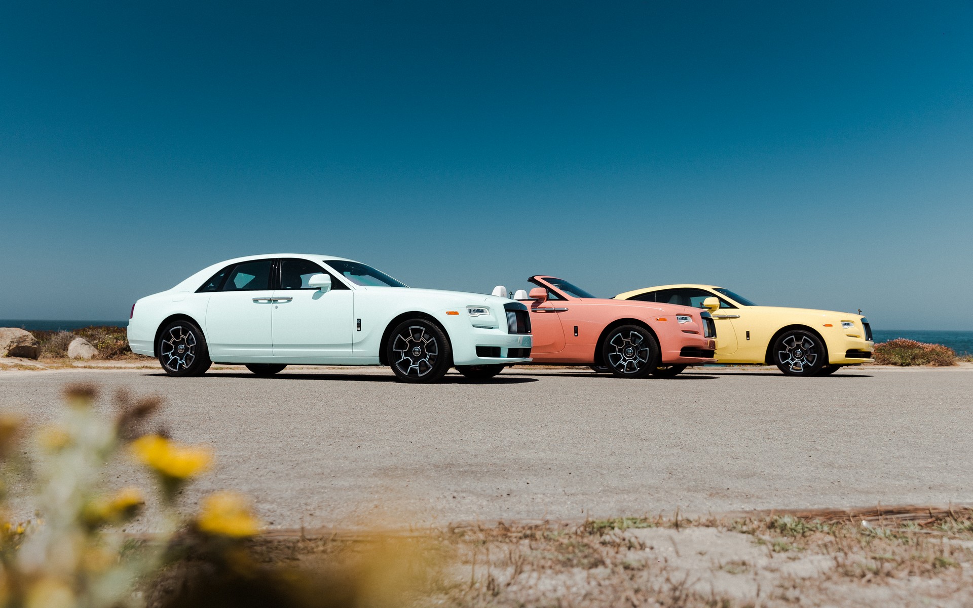 Rolls-Royce Puts A New Spin On Automotive Easter Eggs With Pastel Colored Pebble Beach Collection