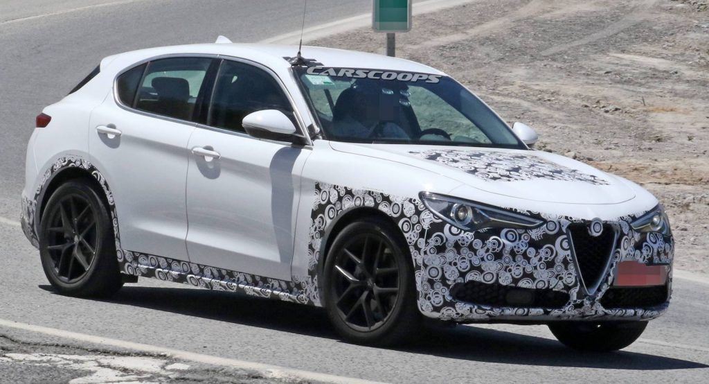 2021 Alfa Romeo Stelvio Facelift Spotted, Could Get Mild Hybrid Tech