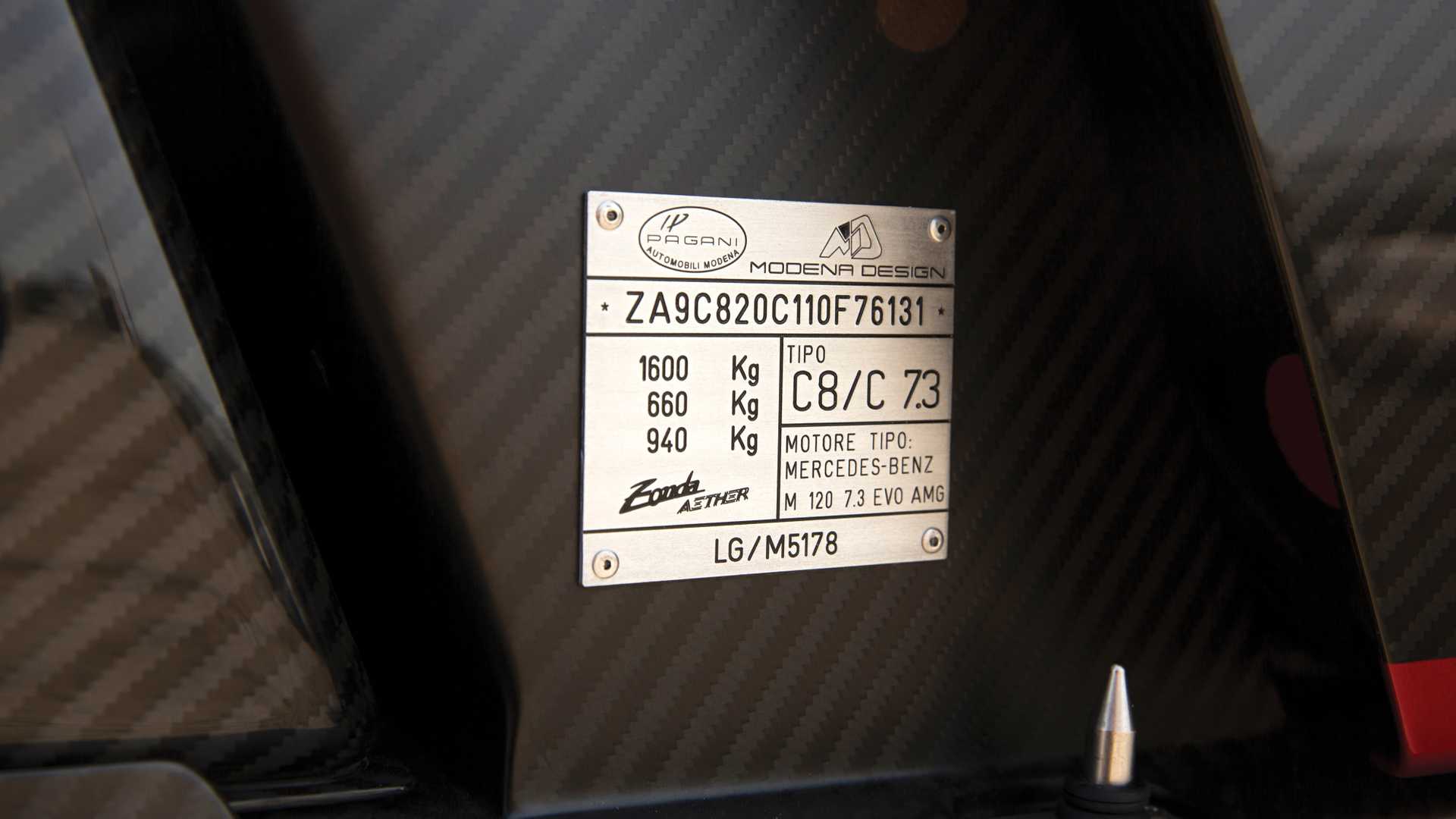 Pagani Zonda Aether Fetches $6.8 Million At Abu Dhabi Auction