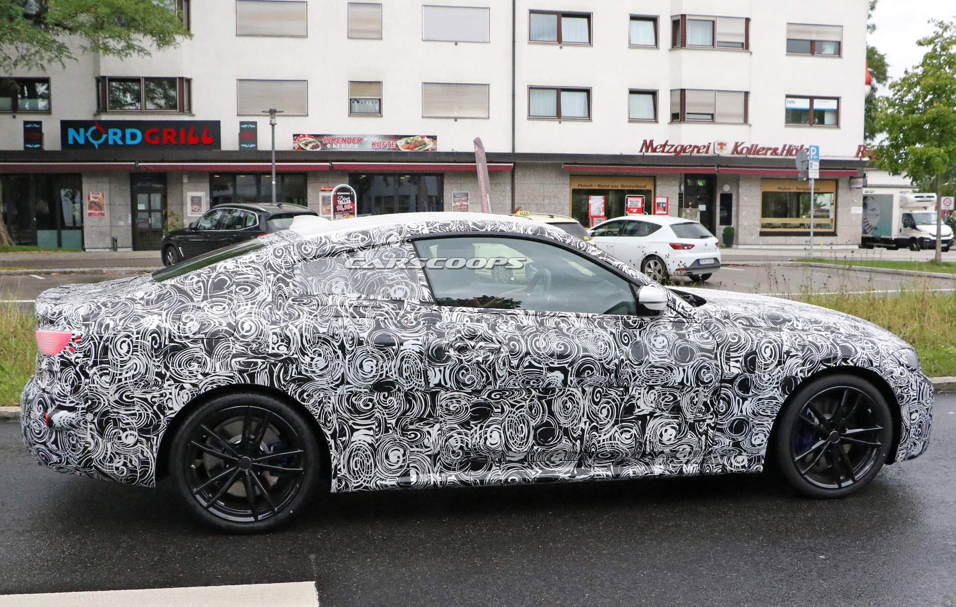 2020 BMW 4-Series Coupe Steps Off Transport Truck And Onto The Road