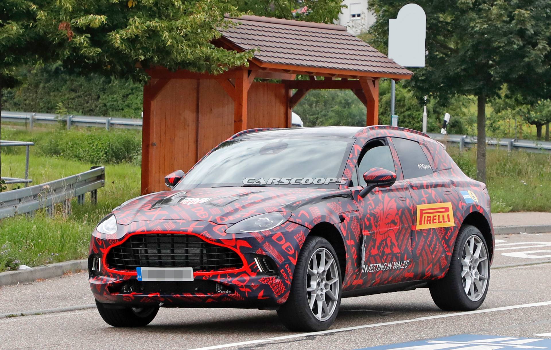 Aston Martin DBX Reveals Dramatic Rear End With Vantage-Inspired Taillights