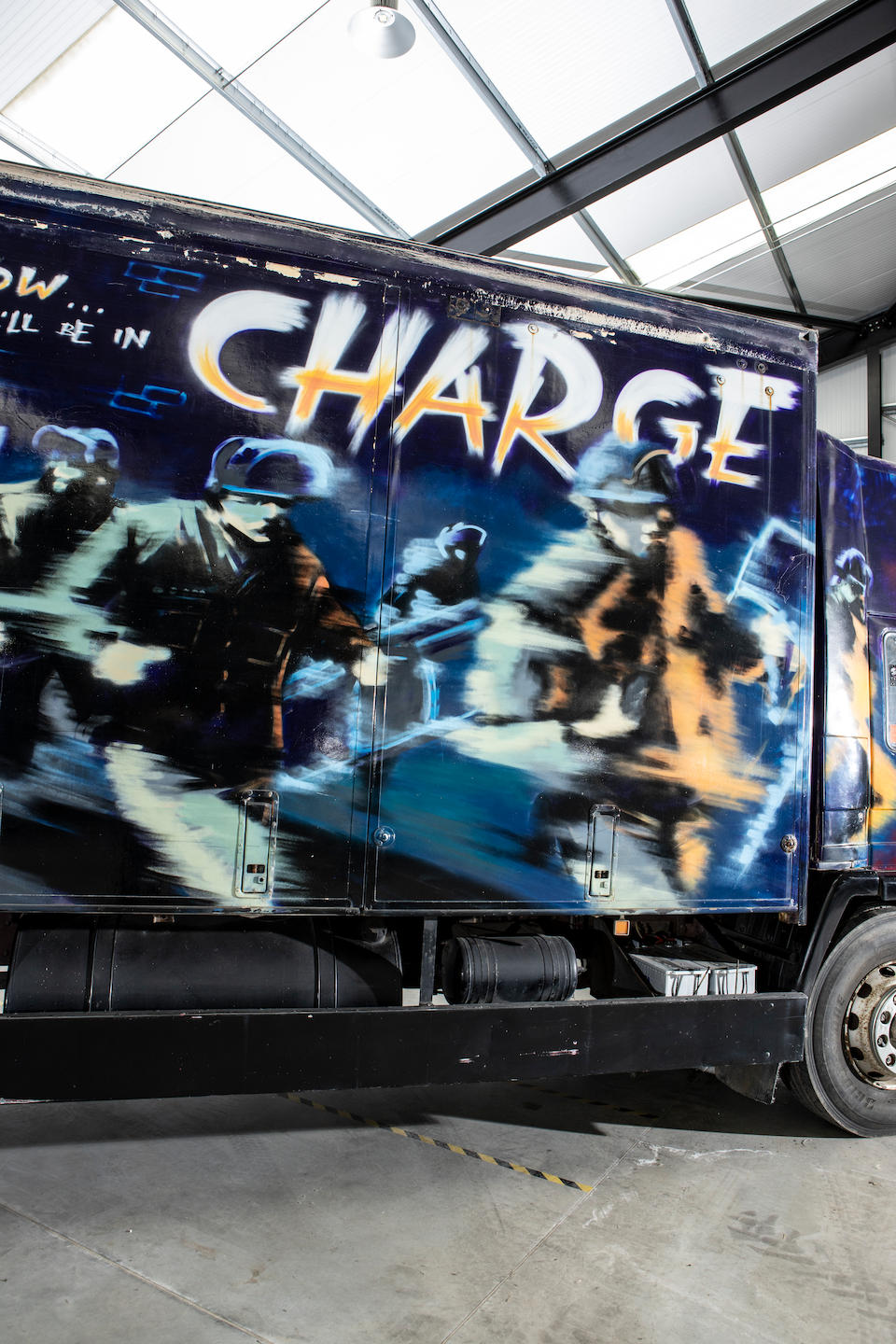 1998 Volvo FL6 Truck Painted By Banksy Could Sell For $2 Million