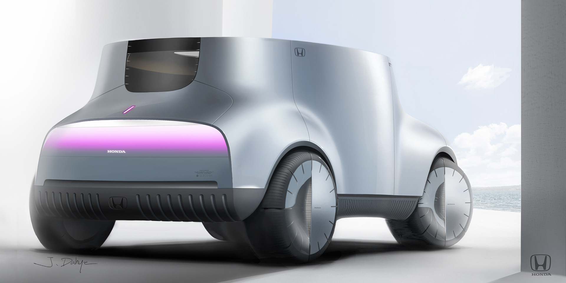 Honda Skyroom Concept May Be Tiny, But It’s Loaded With Tech