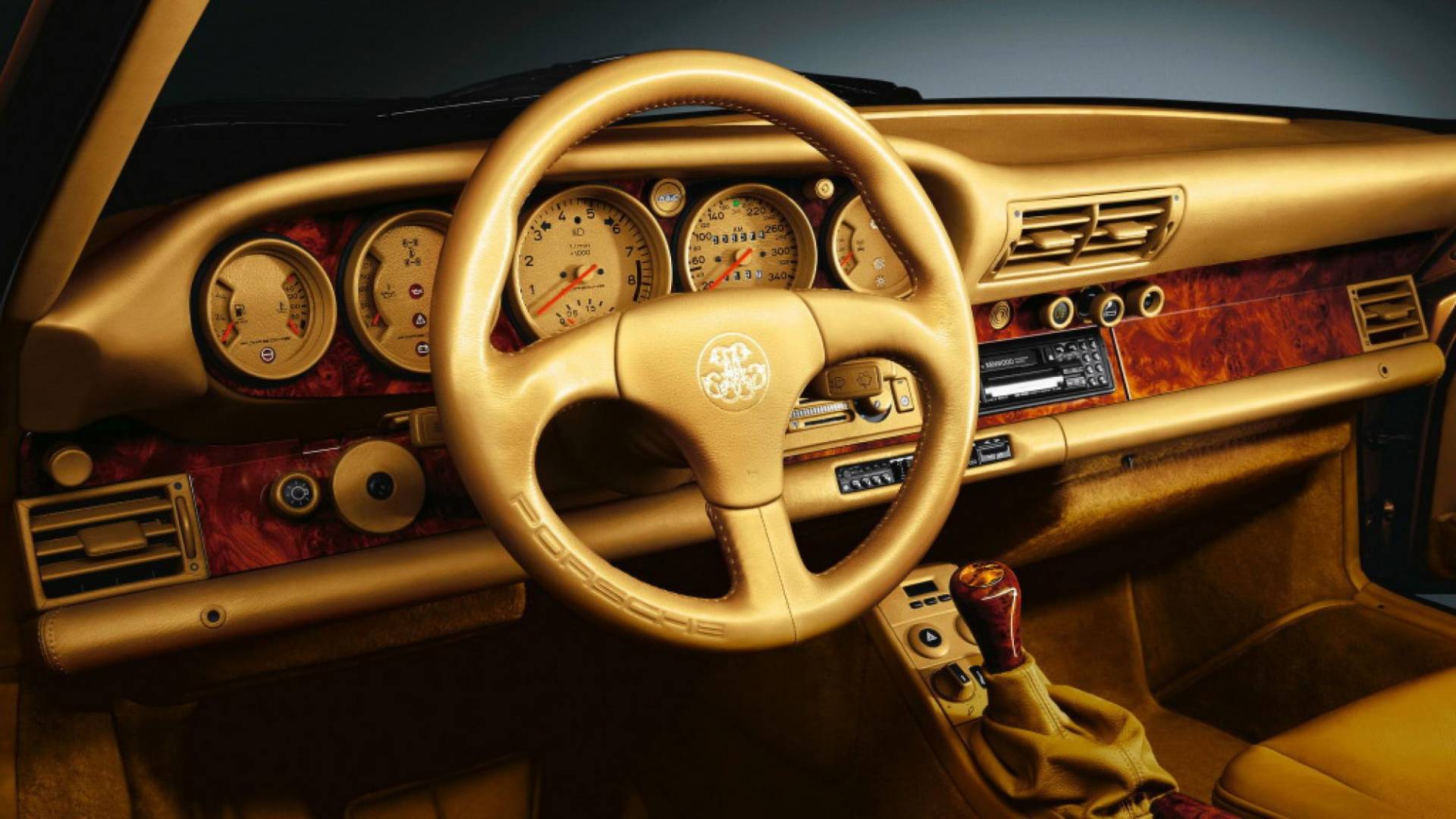 Porsche Exclusive Built Seven Unique 959s For A Sheikh, Including This Golden One