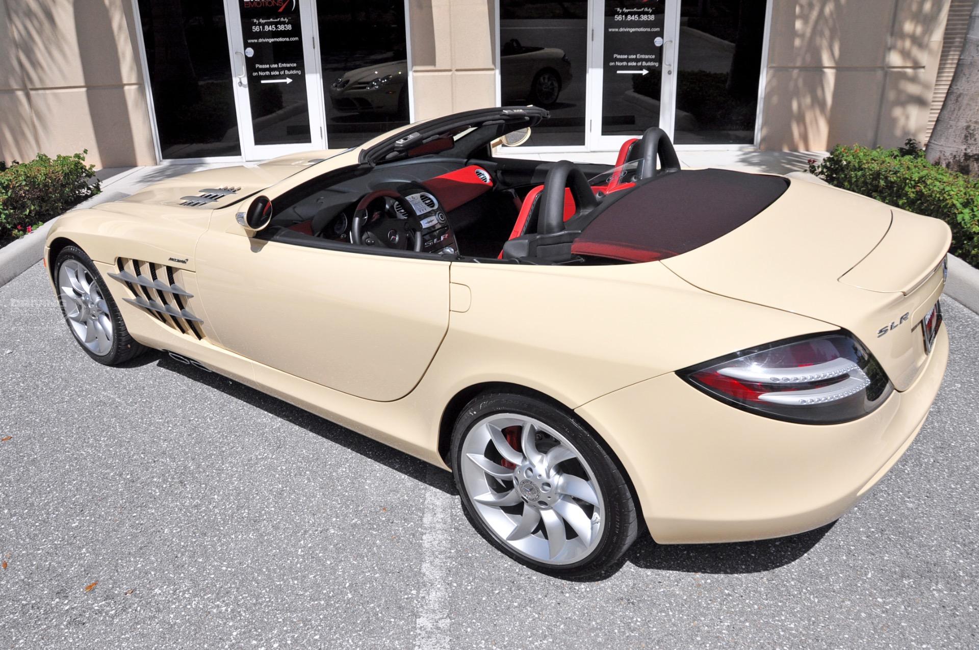 Beige 2009 Mercedes SLR McLaren Roadster Is One Of A Kind, Thankfully