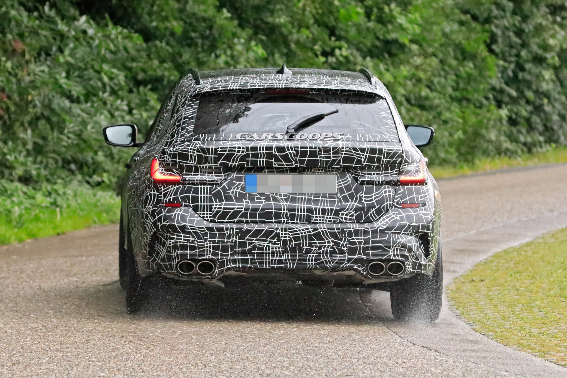 Frankfurt-Bound Alpina B3 Touring Spied Undergoing Tests