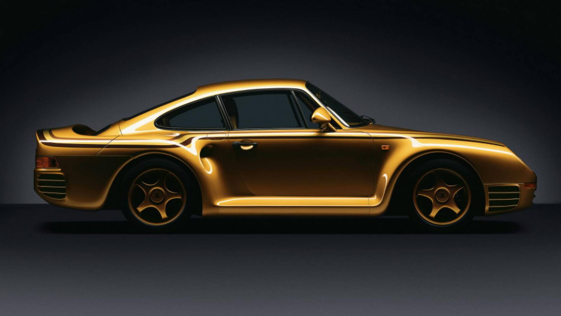 Porsche Exclusive Built Seven Unique 959s For A Sheikh, Including This Golden One