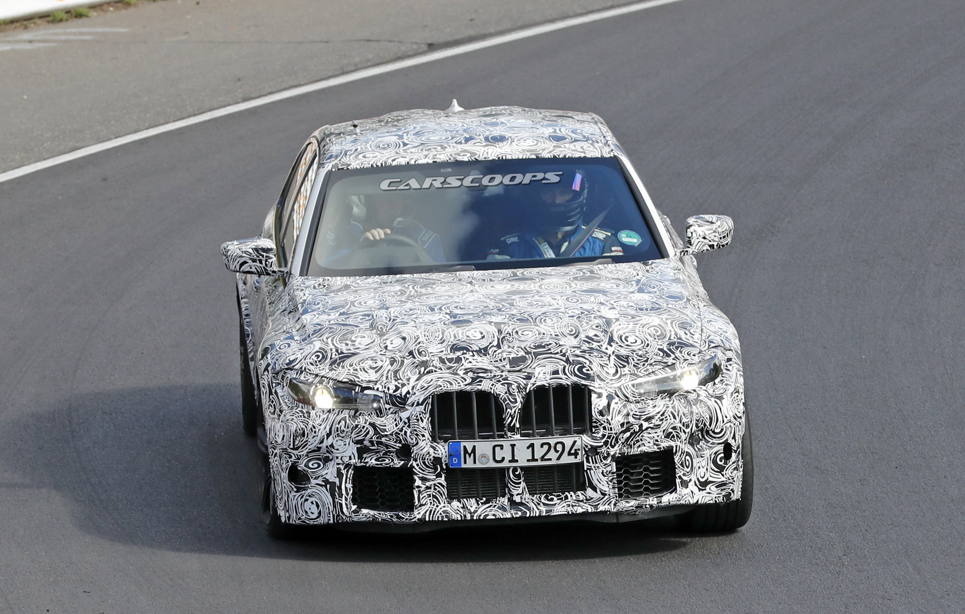 Here’s Our First Look At The 2020 BMW M3 And Its Big Nostrils