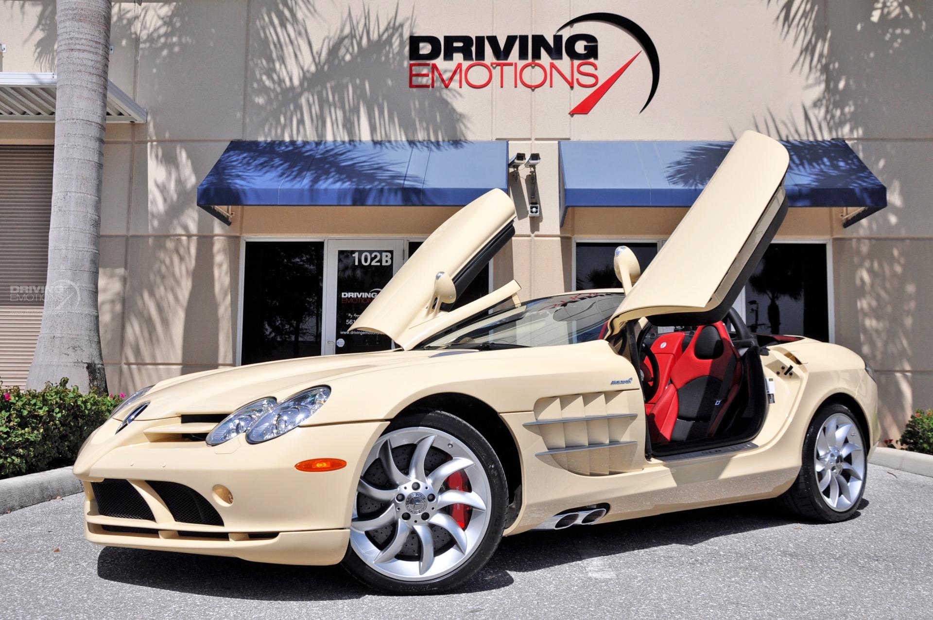 Beige 2009 Mercedes SLR McLaren Roadster Is One Of A Kind, Thankfully