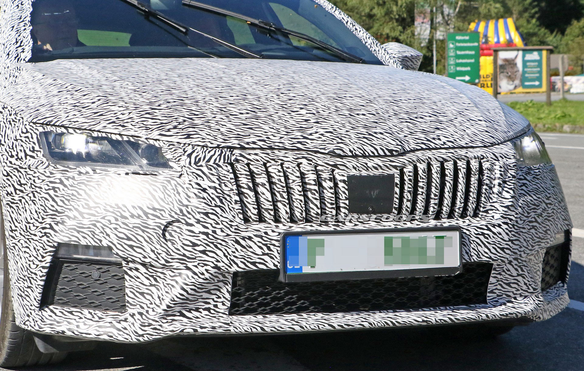 2021 Skoda Octavia Combi RS Spied And Crashed Within A Matter Of Minutes