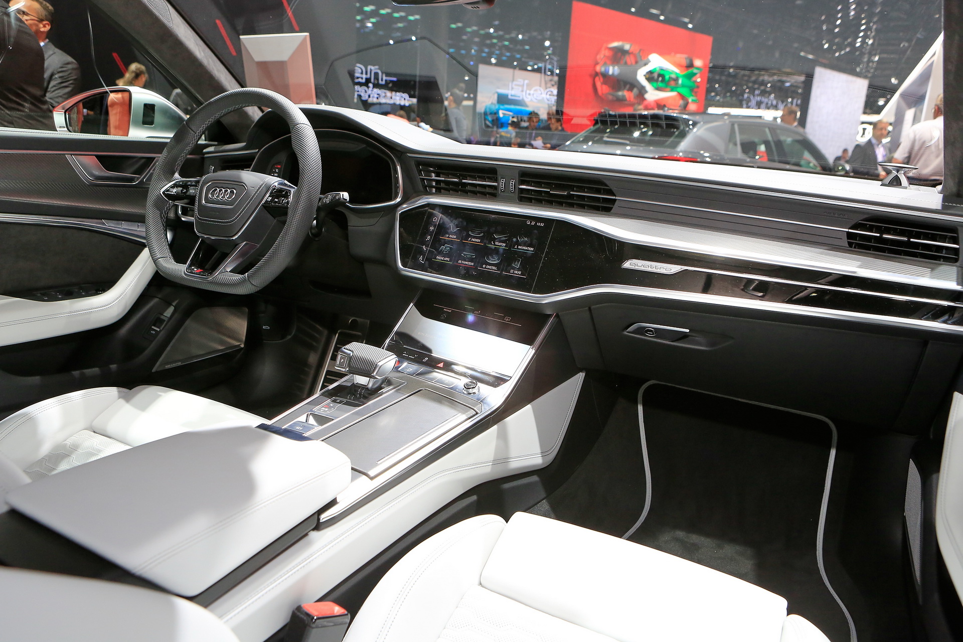 Glossy Red 2020 Audi RS6 Avant Is Frankfurt’s Most Extreme Family Car (And We Love It For That)