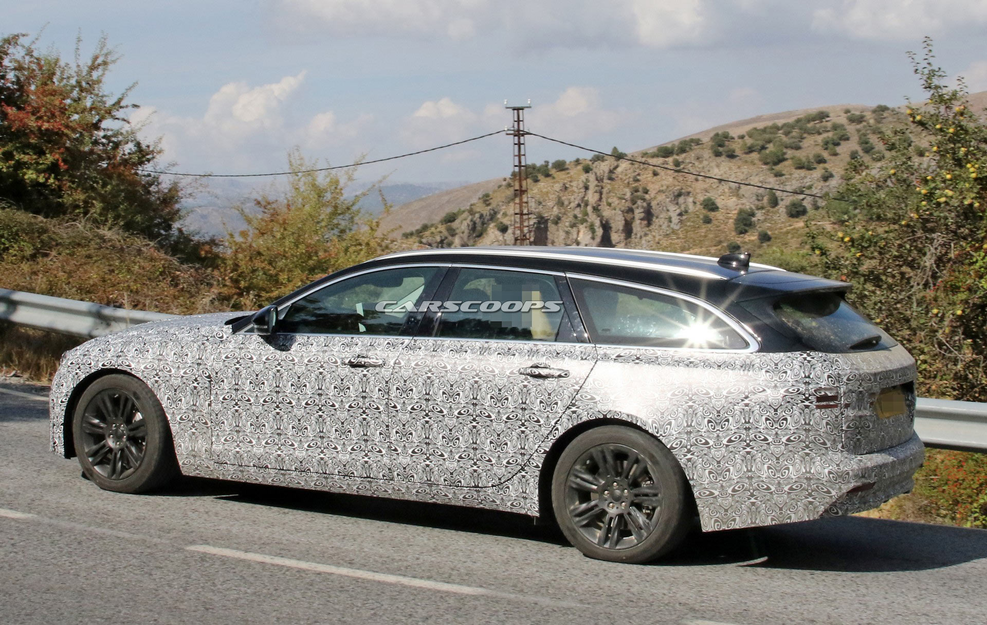 Jaguar Brings Out Facelifted 2021 XF Sportbrake Out For Testing