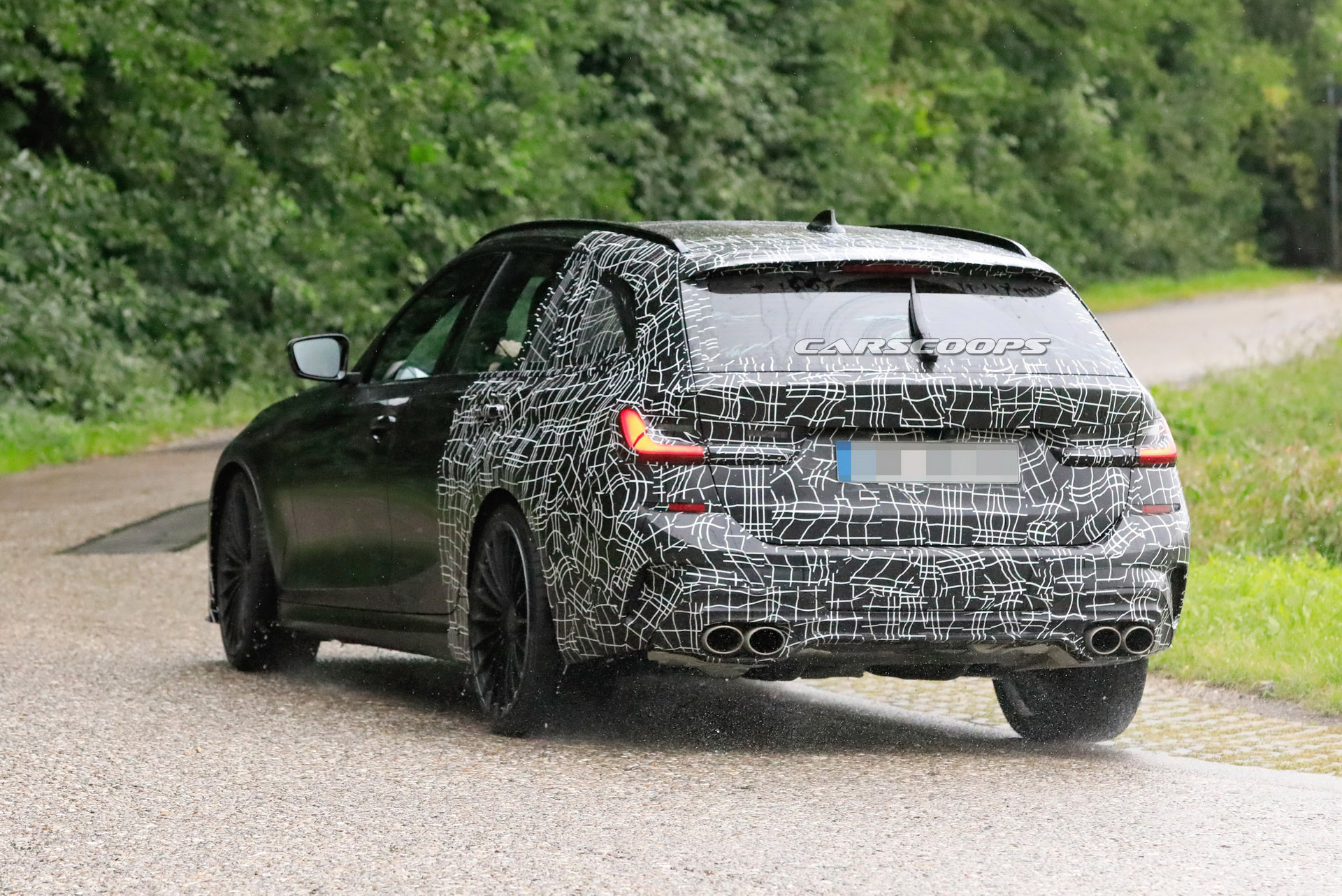 Frankfurt-Bound Alpina B3 Touring Spied Undergoing Tests