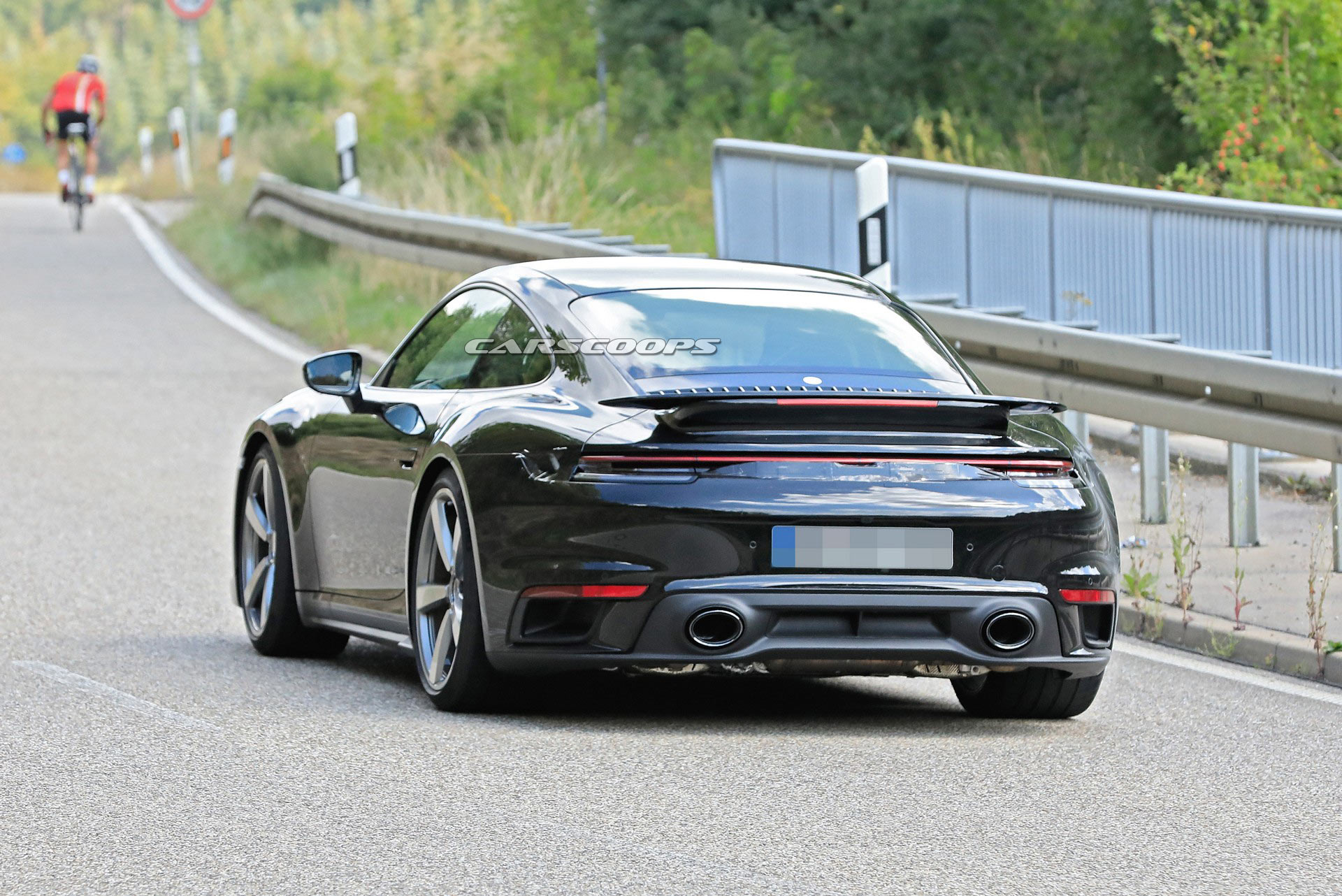 2020 Porsche 911 (992) Turbo Coupe And Cabriolet Spotted Virtually Undisguised (Again)
