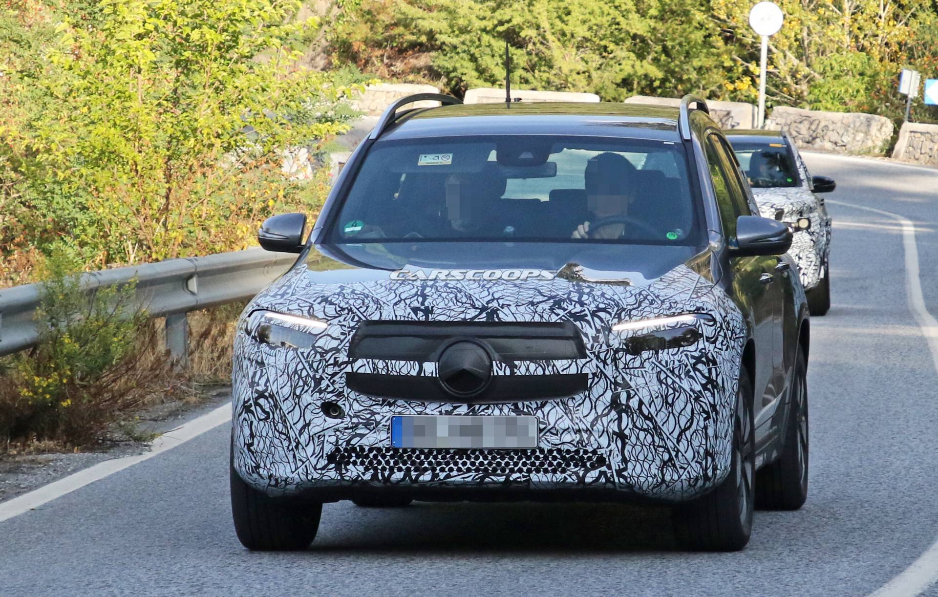 2020 Mercedes EQB EV Shows More Of Its GLB-Sourced Body
