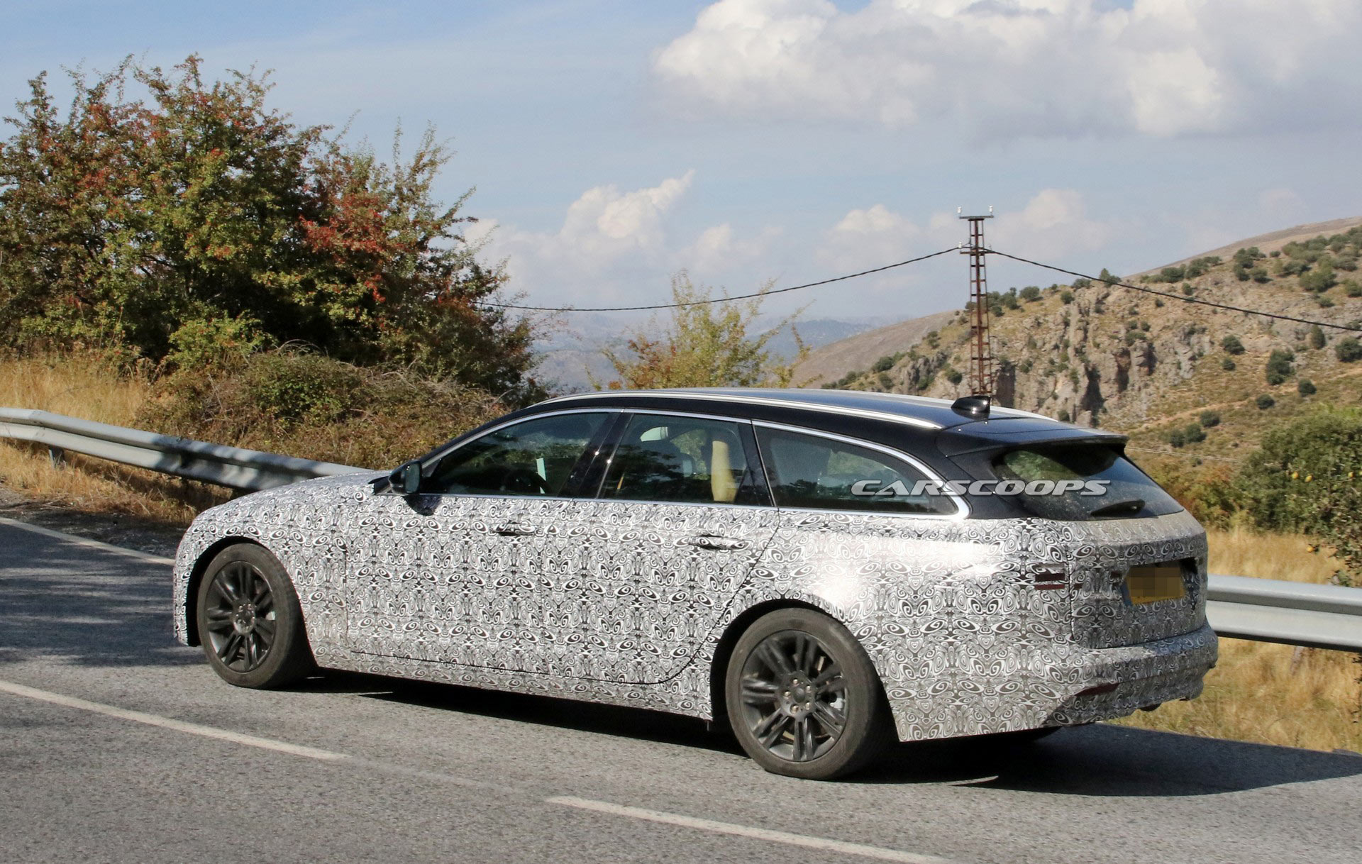 Jaguar Brings Out Facelifted 2021 XF Sportbrake Out For Testing