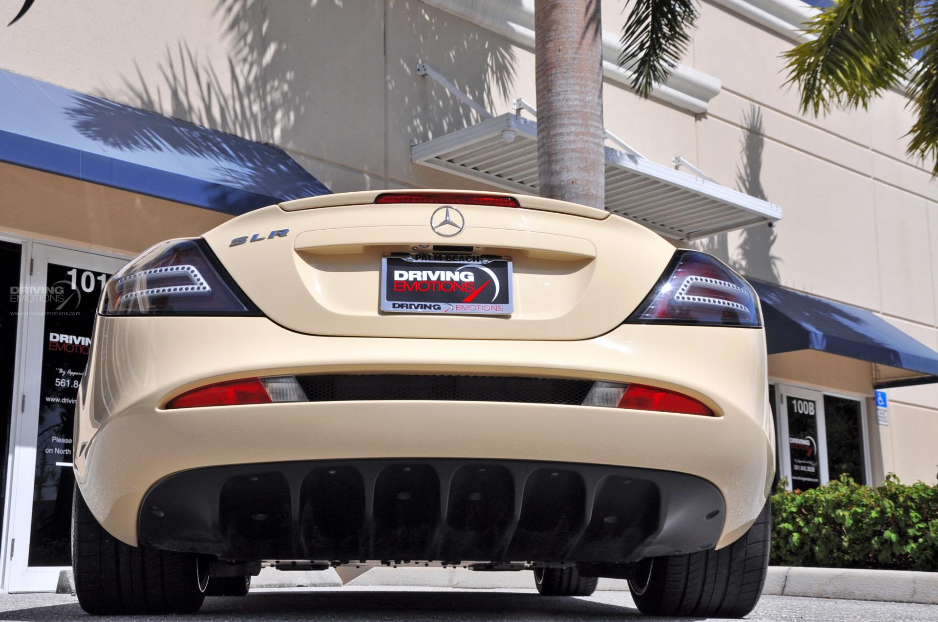 Beige 2009 Mercedes SLR McLaren Roadster Is One Of A Kind, Thankfully