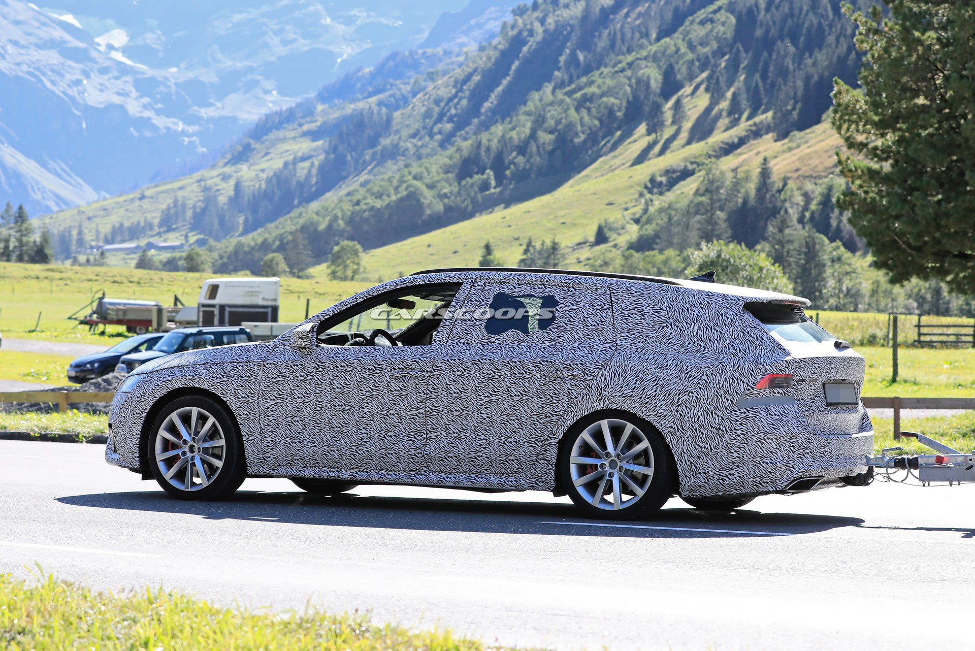 2021 Skoda Octavia Combi RS Spied And Crashed Within A Matter Of Minutes