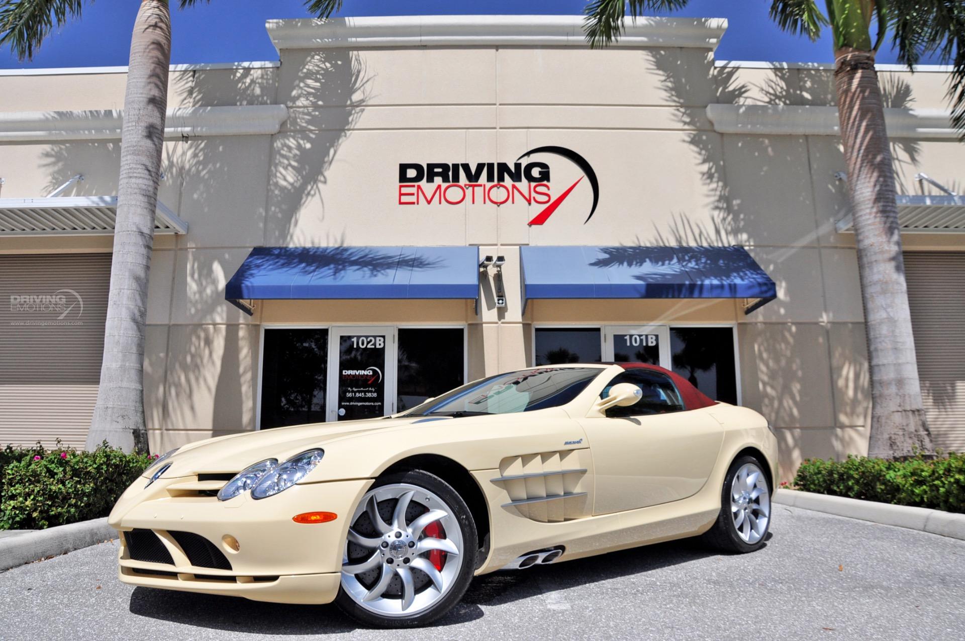 Beige 2009 Mercedes SLR McLaren Roadster Is One Of A Kind, Thankfully