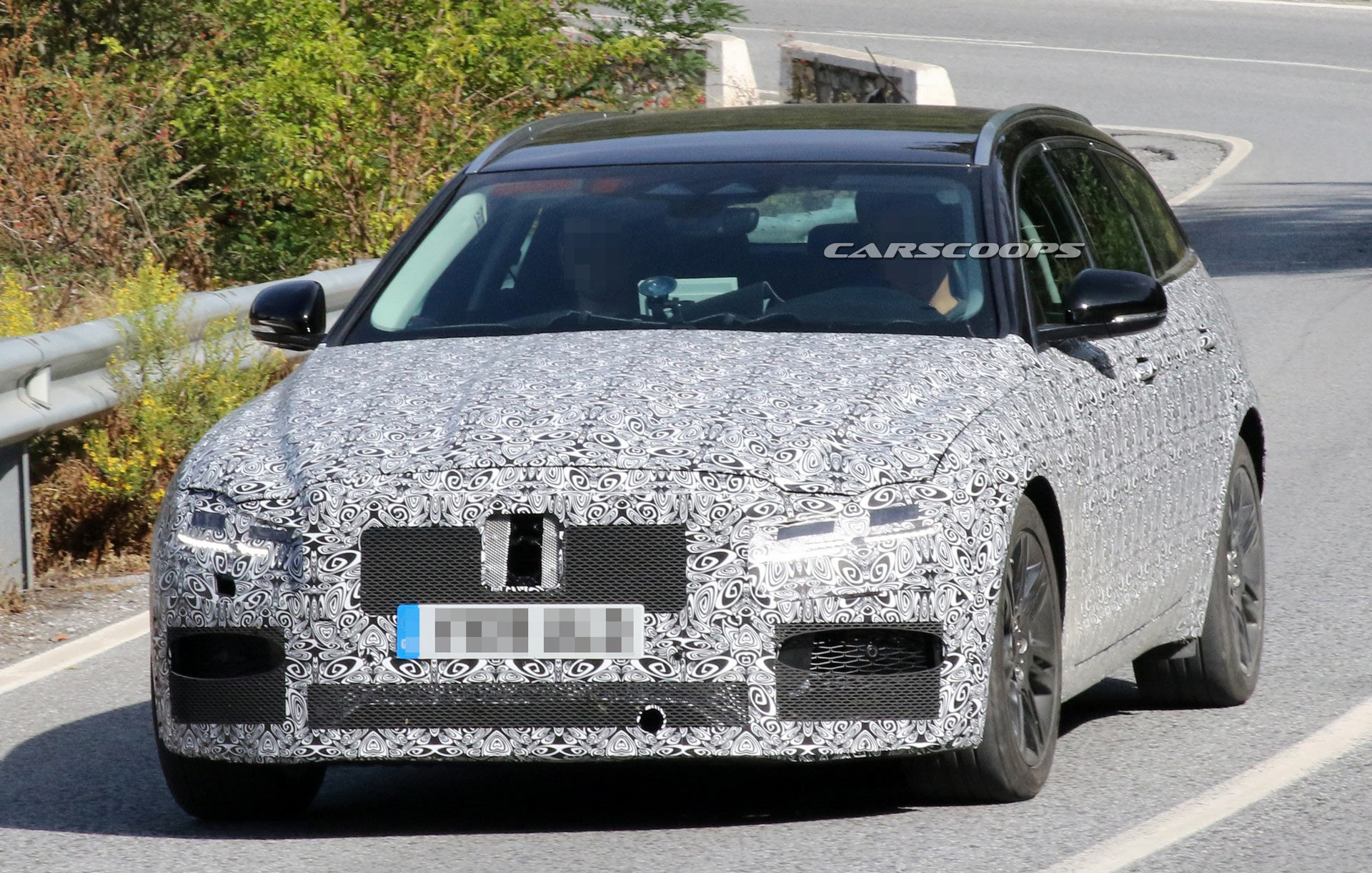 Jaguar Brings Out Facelifted 2021 XF Sportbrake Out For Testing