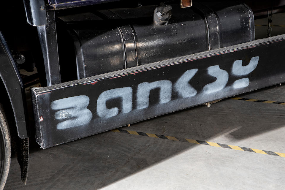 1998 Volvo FL6 Truck Painted By Banksy Could Sell For $2 Million