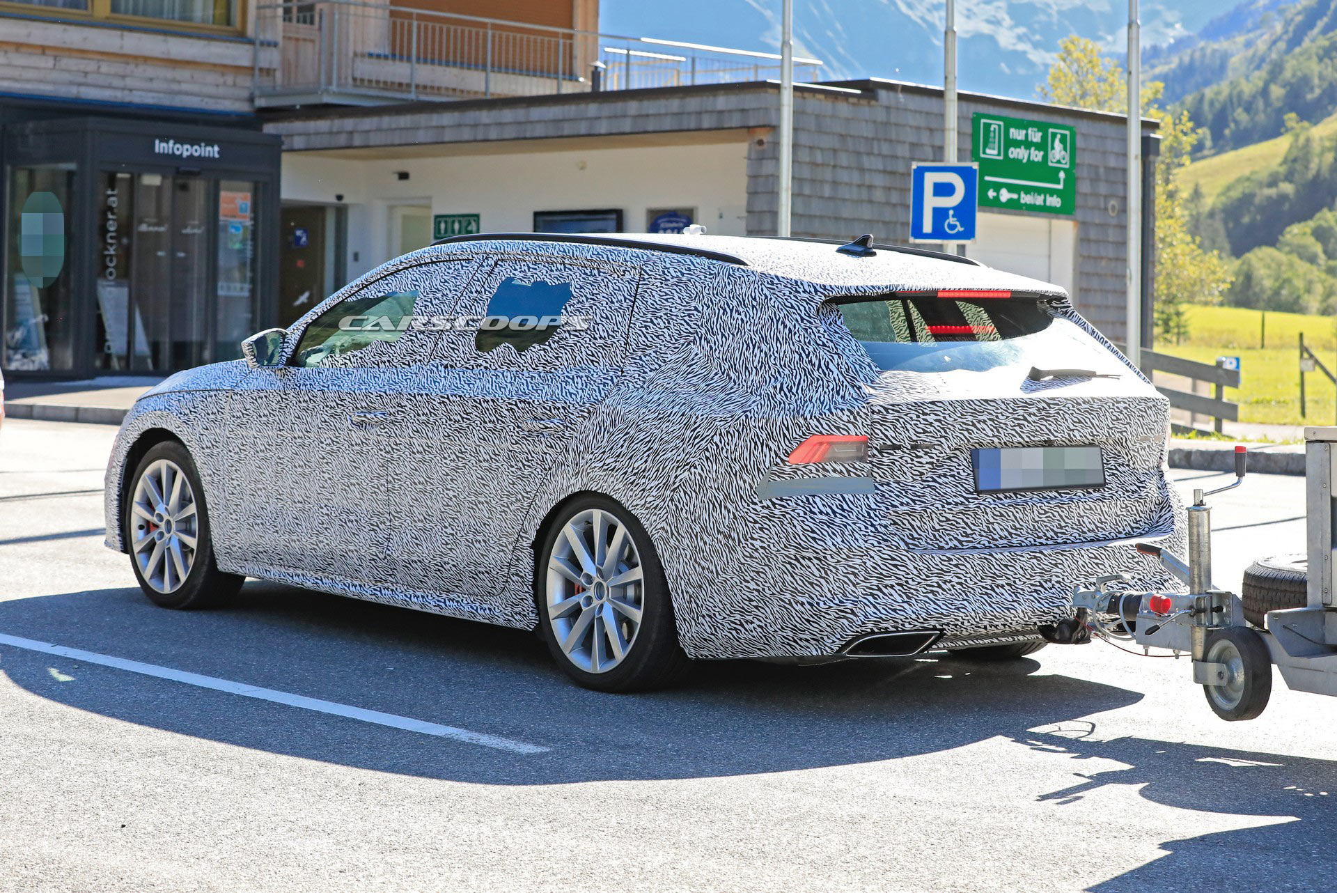 2021 Skoda Octavia Combi RS Spied And Crashed Within A Matter Of Minutes