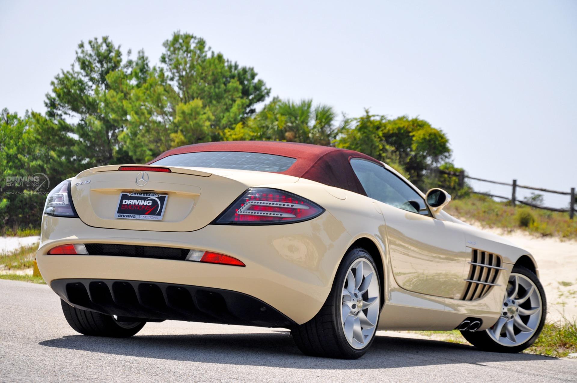 Beige 2009 Mercedes SLR McLaren Roadster Is One Of A Kind, Thankfully