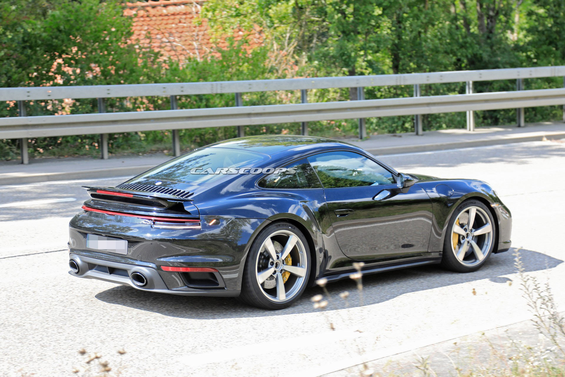 2020 Porsche 911 (992) Turbo Coupe And Cabriolet Spotted Virtually Undisguised (Again)