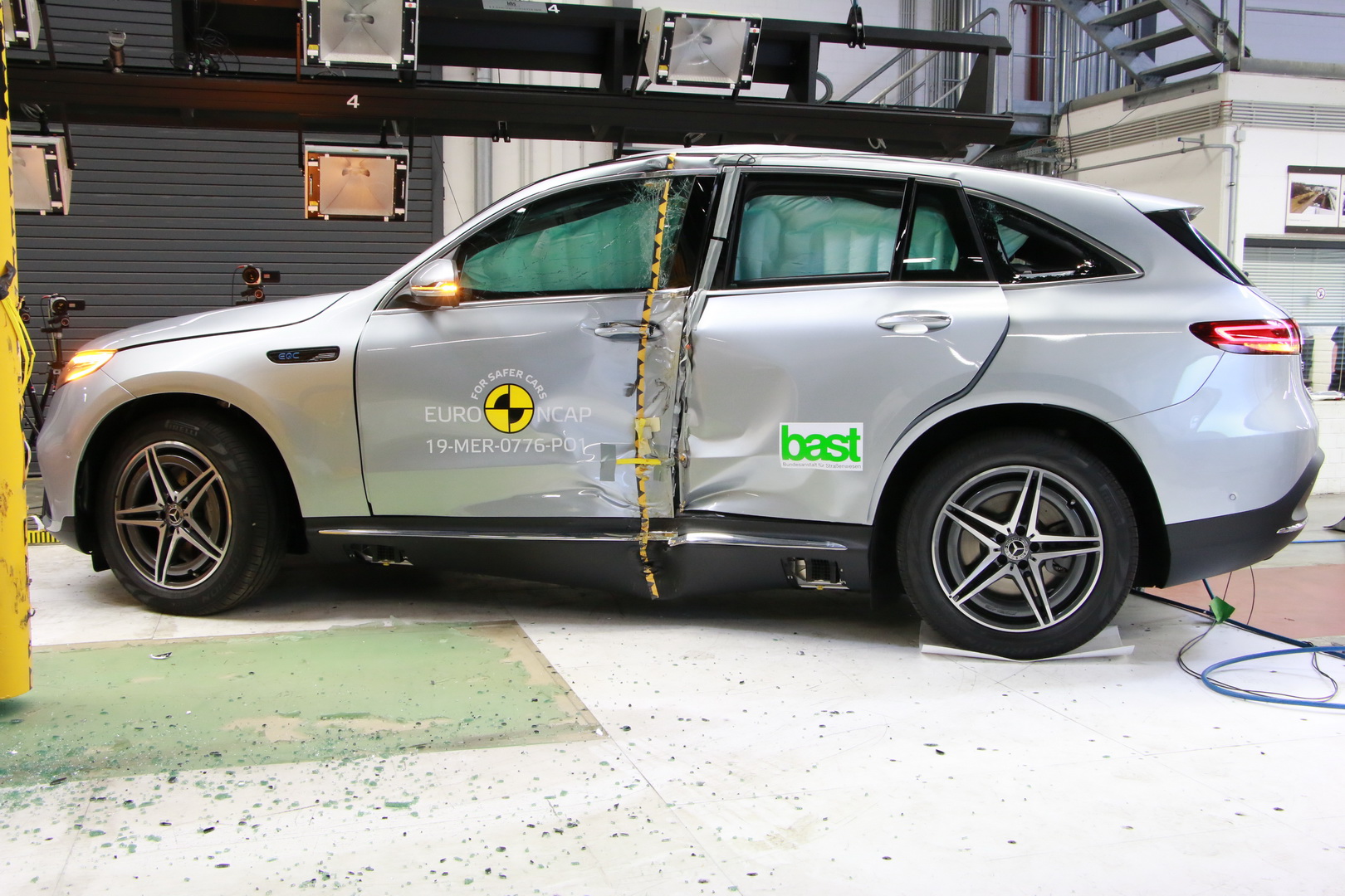 Mercedes-Benz EQC Gets 5-Star Rating At Euro NCAP Crash Test