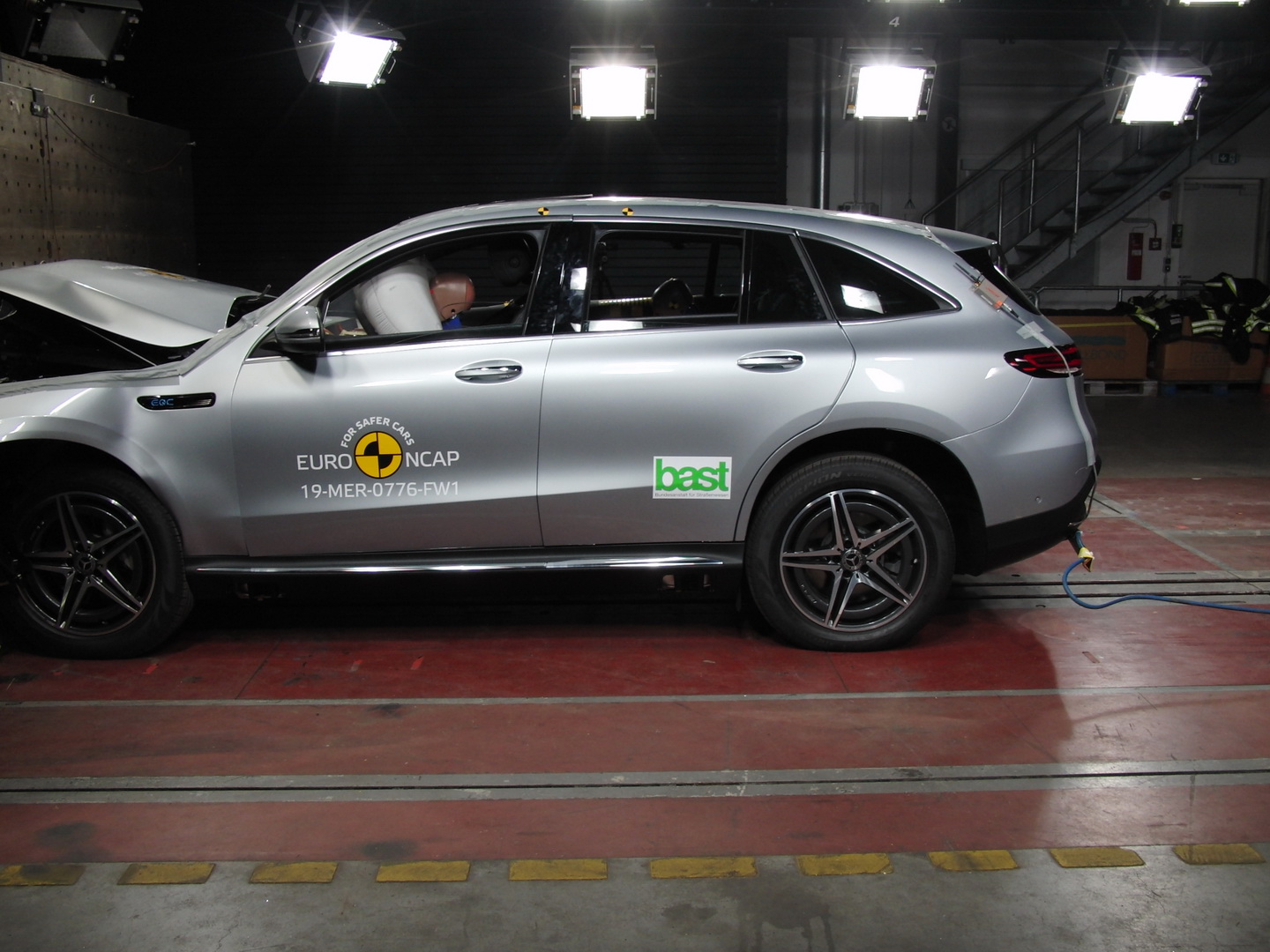 Mercedes-Benz EQC Gets 5-Star Rating At Euro NCAP Crash Test