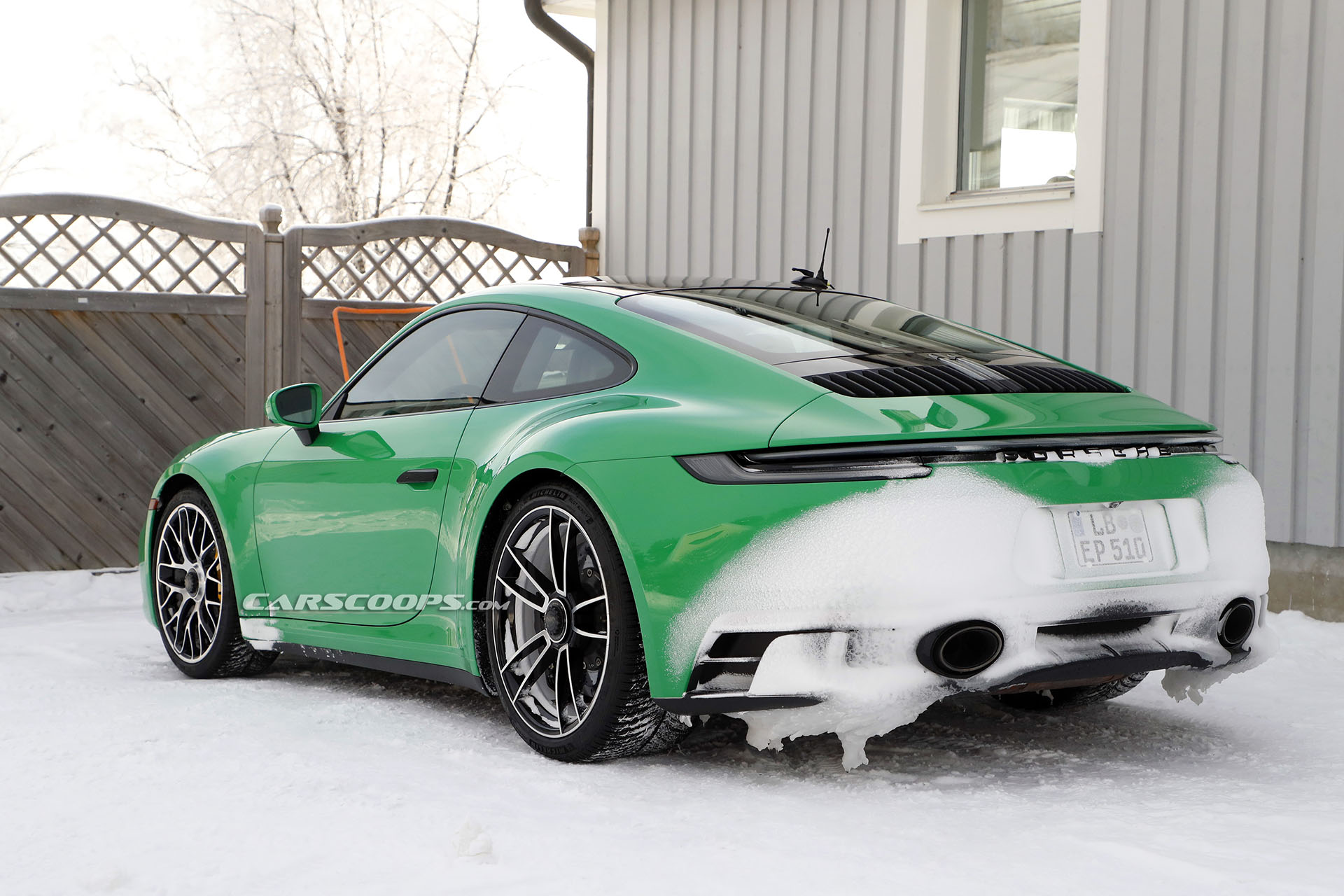 New Porsche 911 GTS Spotted Undisguised (Again), Should Be The 992 To Get