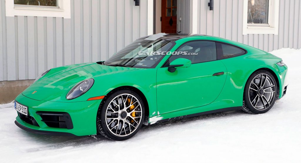  New Porsche 911 GTS Spotted Undisguised (Again), Should Be The 992 To Get