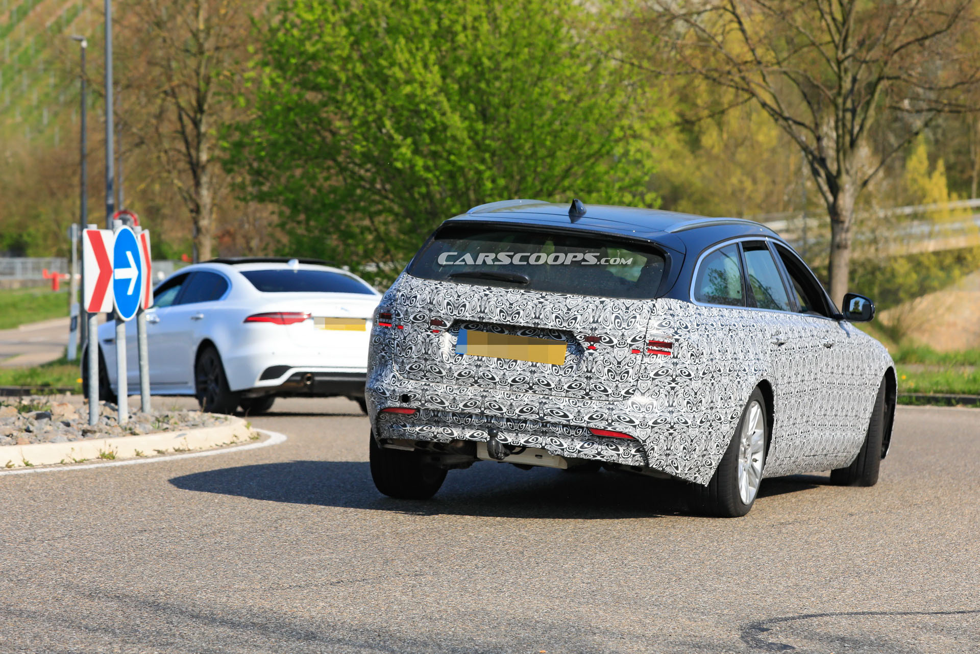 Jaguar Brings Out Facelifted 2021 XF Sportbrake Out For Testing