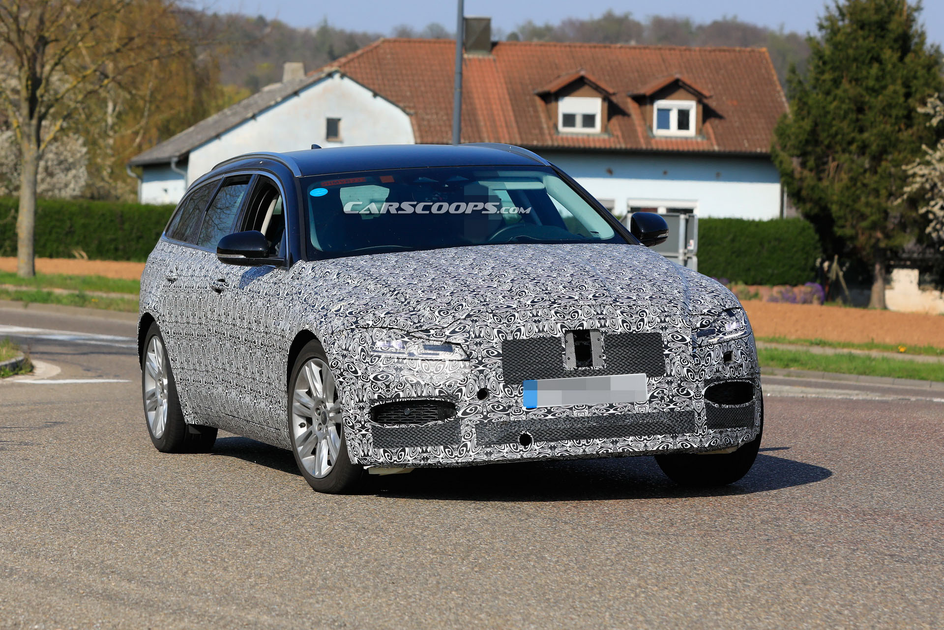 Jaguar Brings Out Facelifted 2021 XF Sportbrake Out For Testing