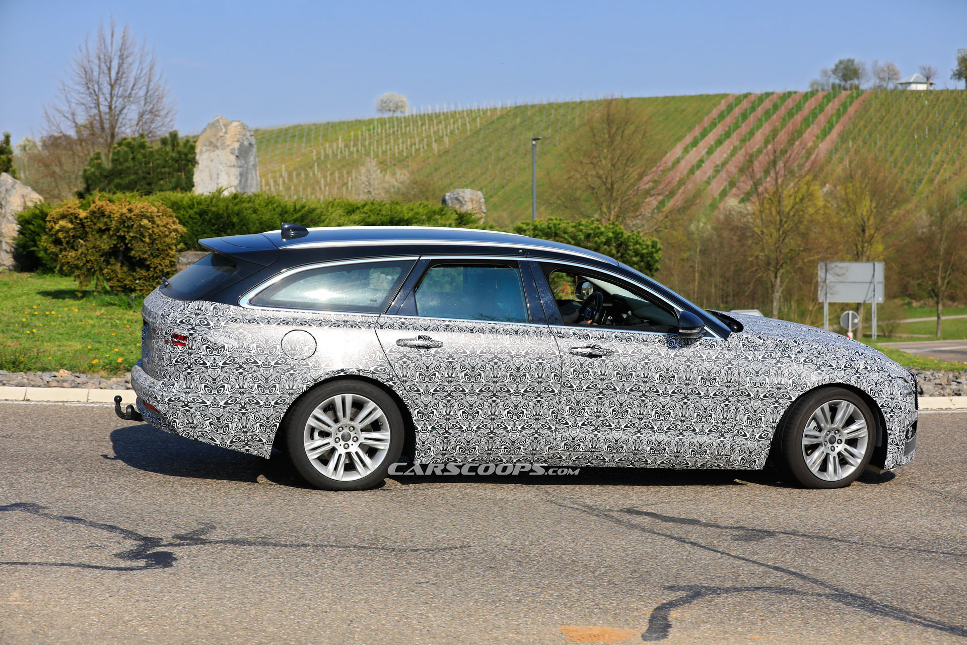 Jaguar Brings Out Facelifted 2021 XF Sportbrake Out For Testing