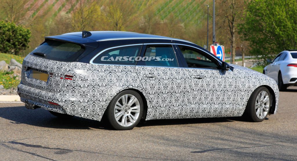  Jaguar Brings Out Facelifted 2021 XF Sportbrake Out For Testing