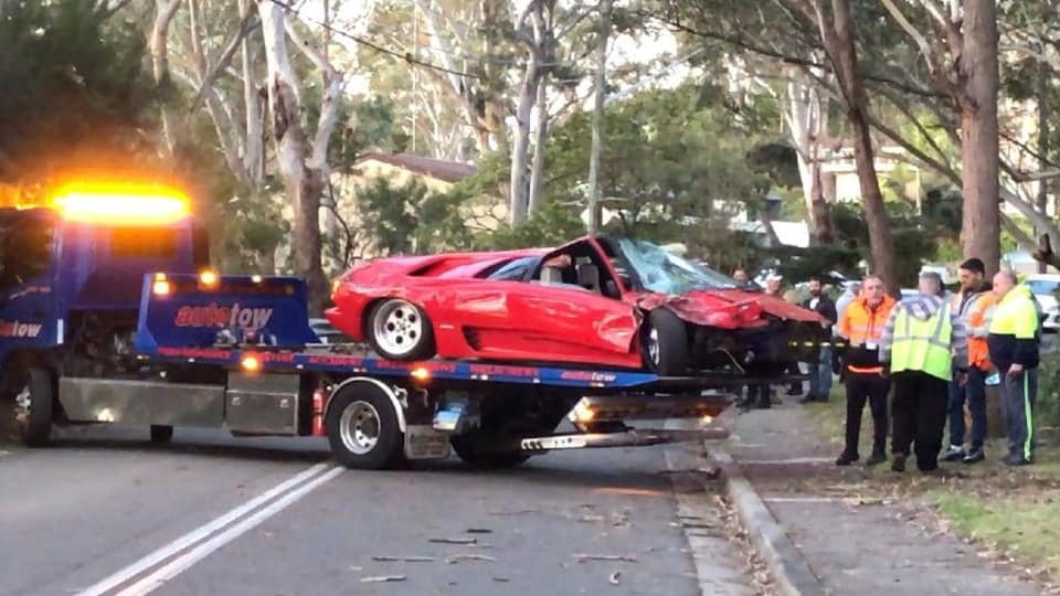 That Was Fast: Lamborghini Diablo Ends Up In A Ditch Shortly After Being Bought