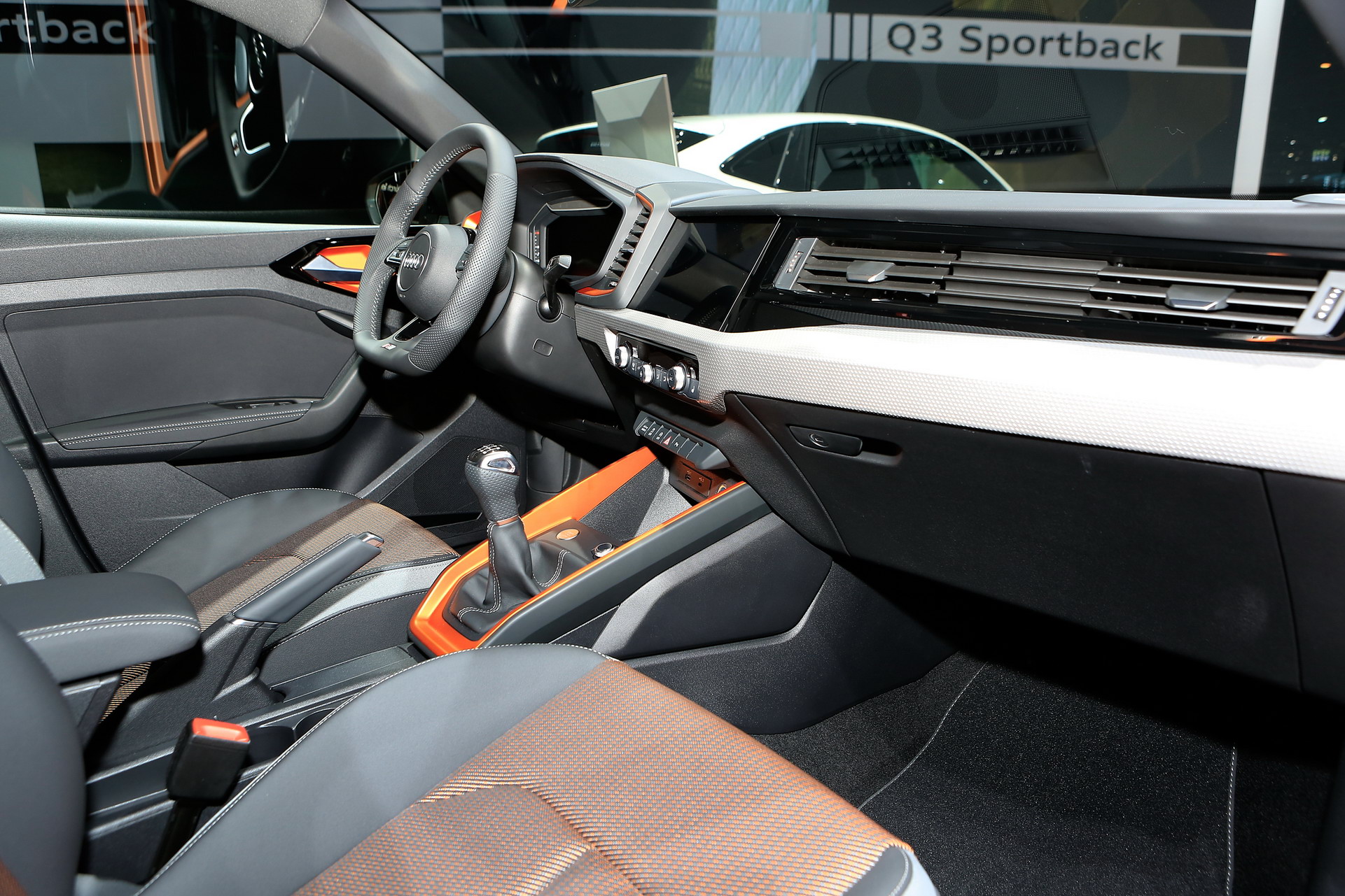 Audi A1 Citycarver Cuts A Dash In Frankfurt With Bright Orange Paint Job