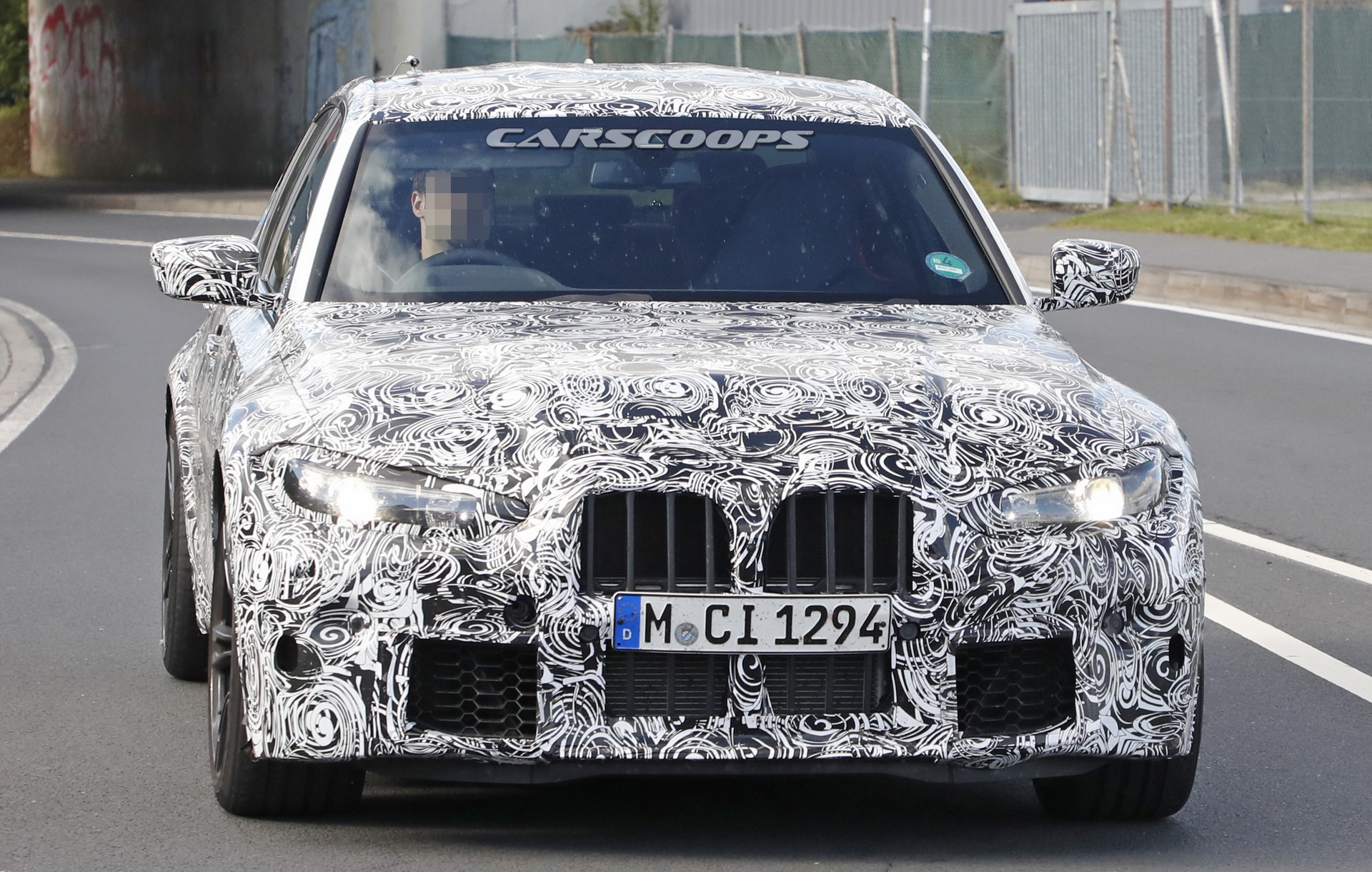 Here’s Our First Look At The 2020 BMW M3 And Its Big Nostrils