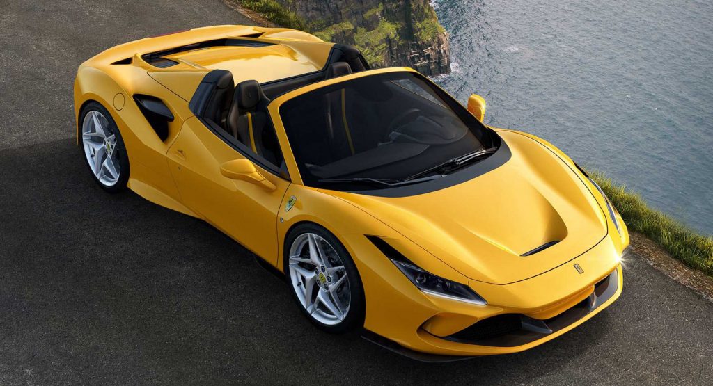  Ferrari F8 Spider Is A 711 HP Droptop Chasing The 720S Spider