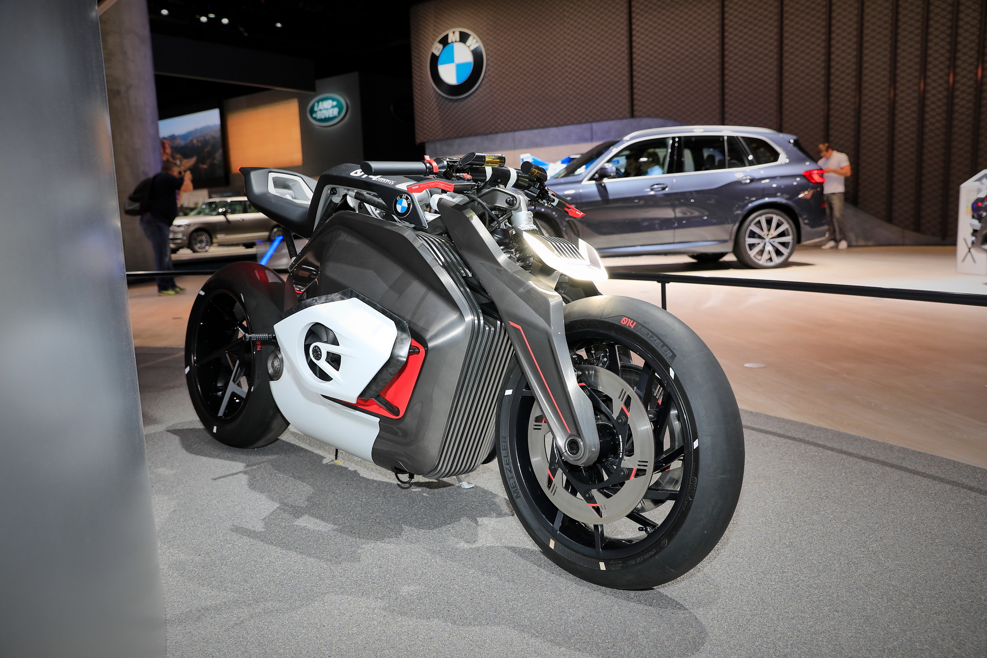 BMW Rides Into Frankfurt With Bevy Of Bikes, Including Electric Vision DC Roadster Concept