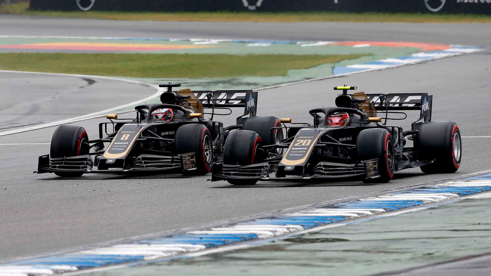 Haas Torn Between Keeping Grosjean Or Signing Hulkenberg