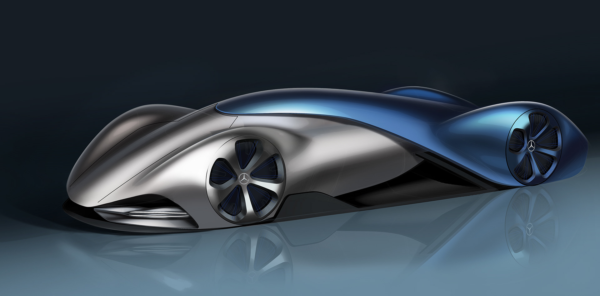 This Wild Mercedes-Benz Le Mans Concept Is Futuristic And Sleek