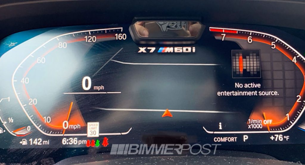 Does This Screen Logo Prove BMW Is Working On A V12-Powered X7 M60i?