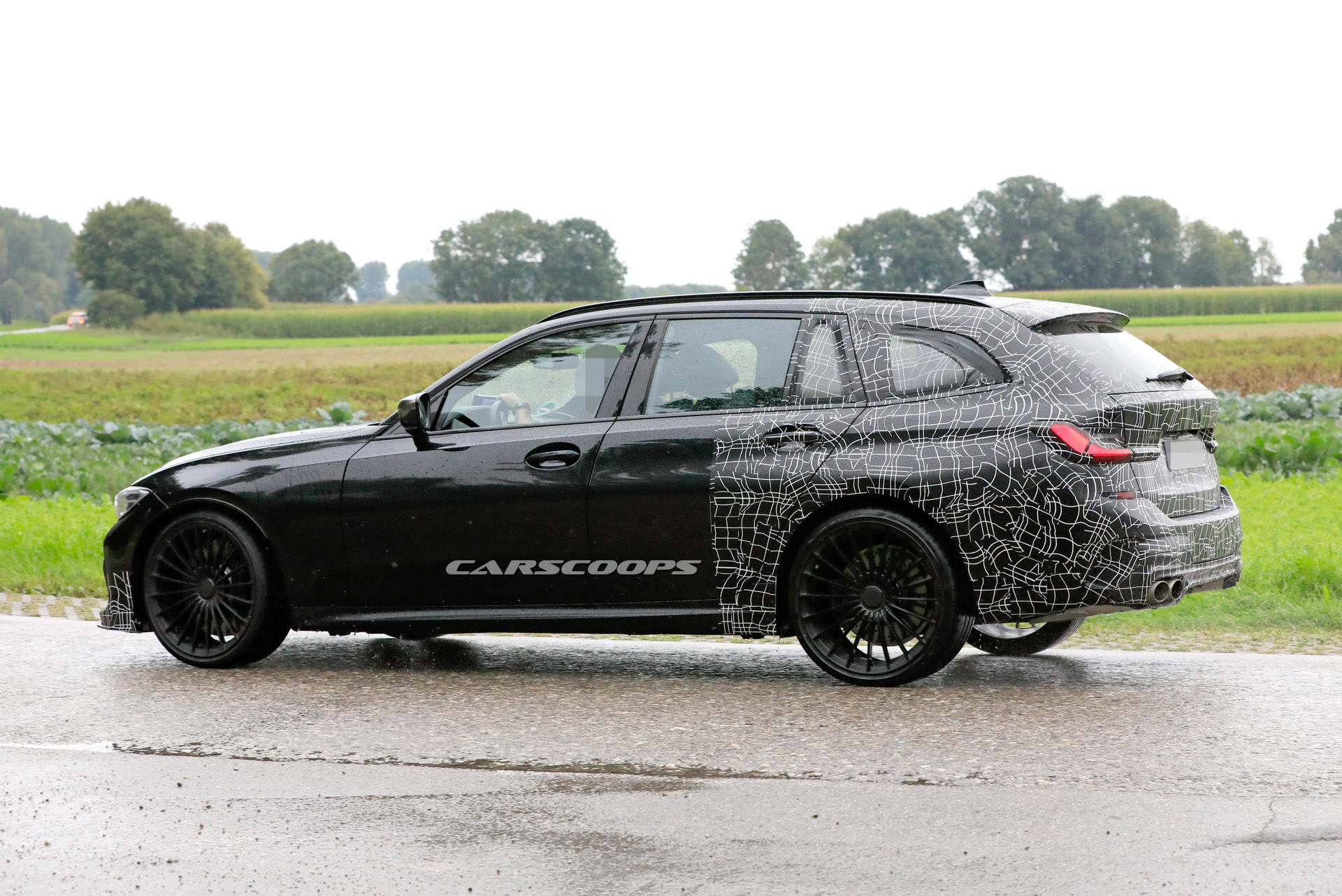 Frankfurt-Bound Alpina B3 Touring Spied Undergoing Tests