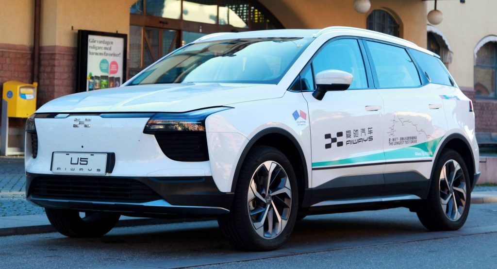  Aiways U5 EV Reaches Frankfurt After Epic 9,334-Mile Drive From China, Sets World Record