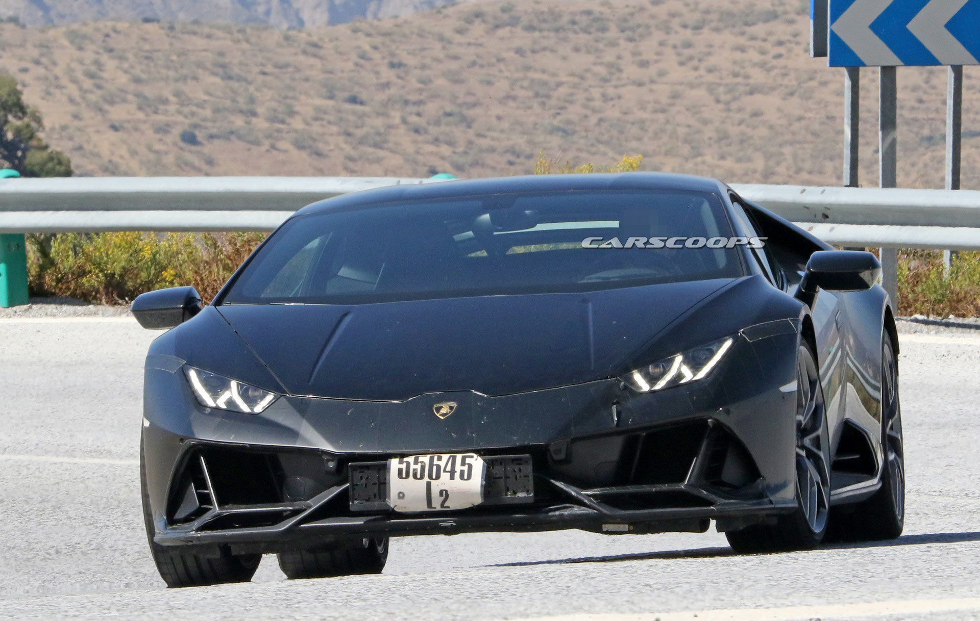 Mysterious Lamborghini Prototype Spied, Could Be The Huracan Performante Evo